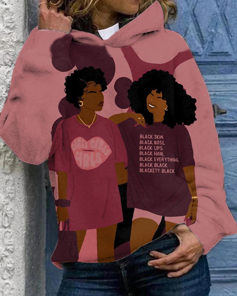 Baby Brown Sisters Long Sleeves Hoodie