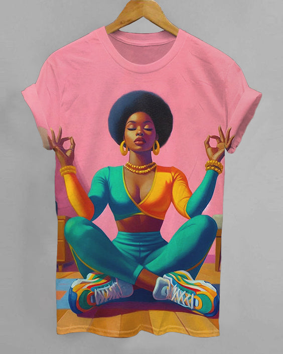 It Will Be OK Crew Neck Short Sleeve T-shirt