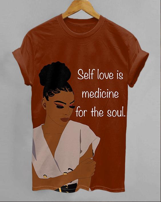 Self Love Is Medicine for The Soul Unisex Short Sleeve Tshirt