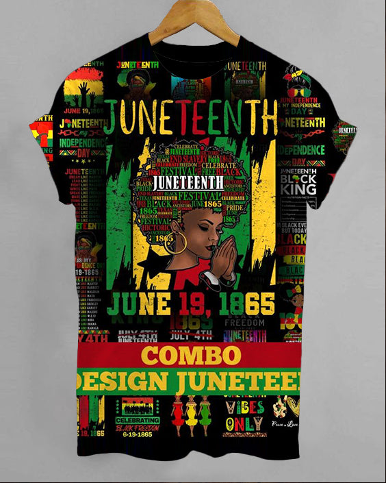June 19.1865 Crew Neck Short Sleeve T-shirt