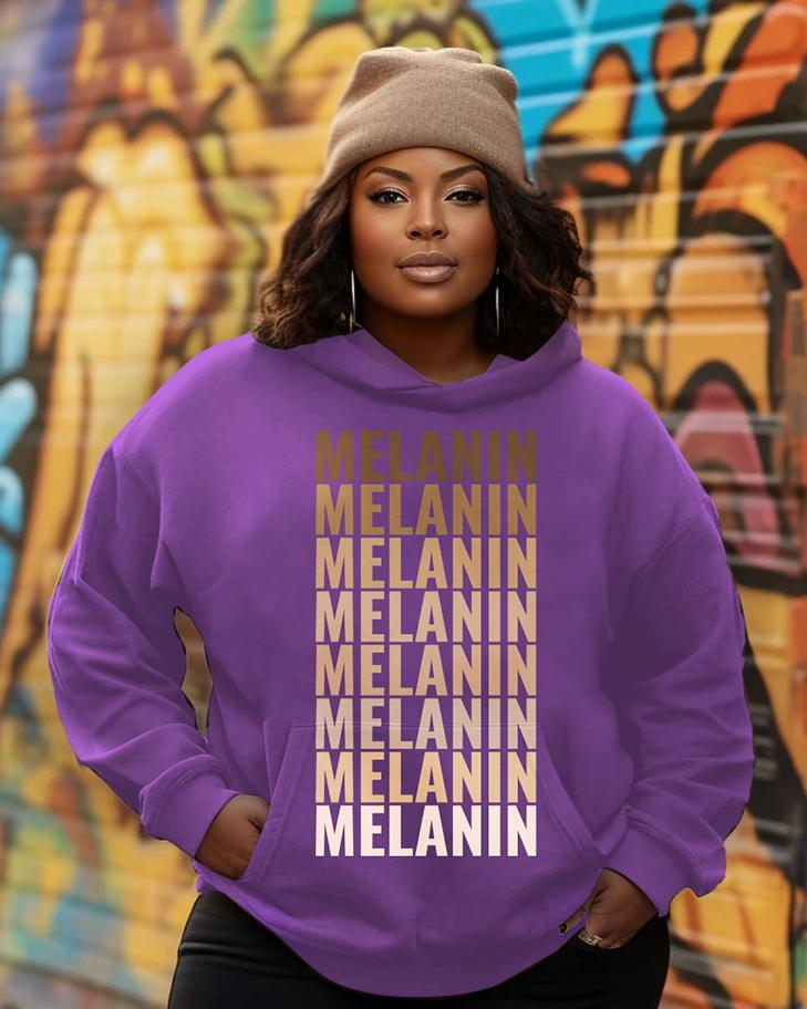 Multicolor Overlap Melanin Hoodie