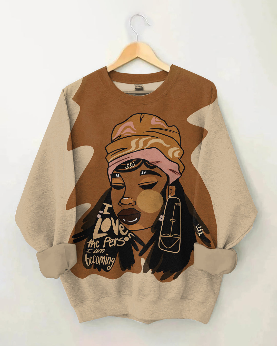 I Love The Person I Am Coming Long Sleeve Sweatshirt