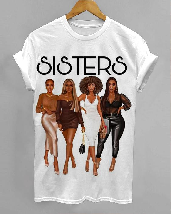 Brown Sisters Unisex Short Sleeve Tshirt