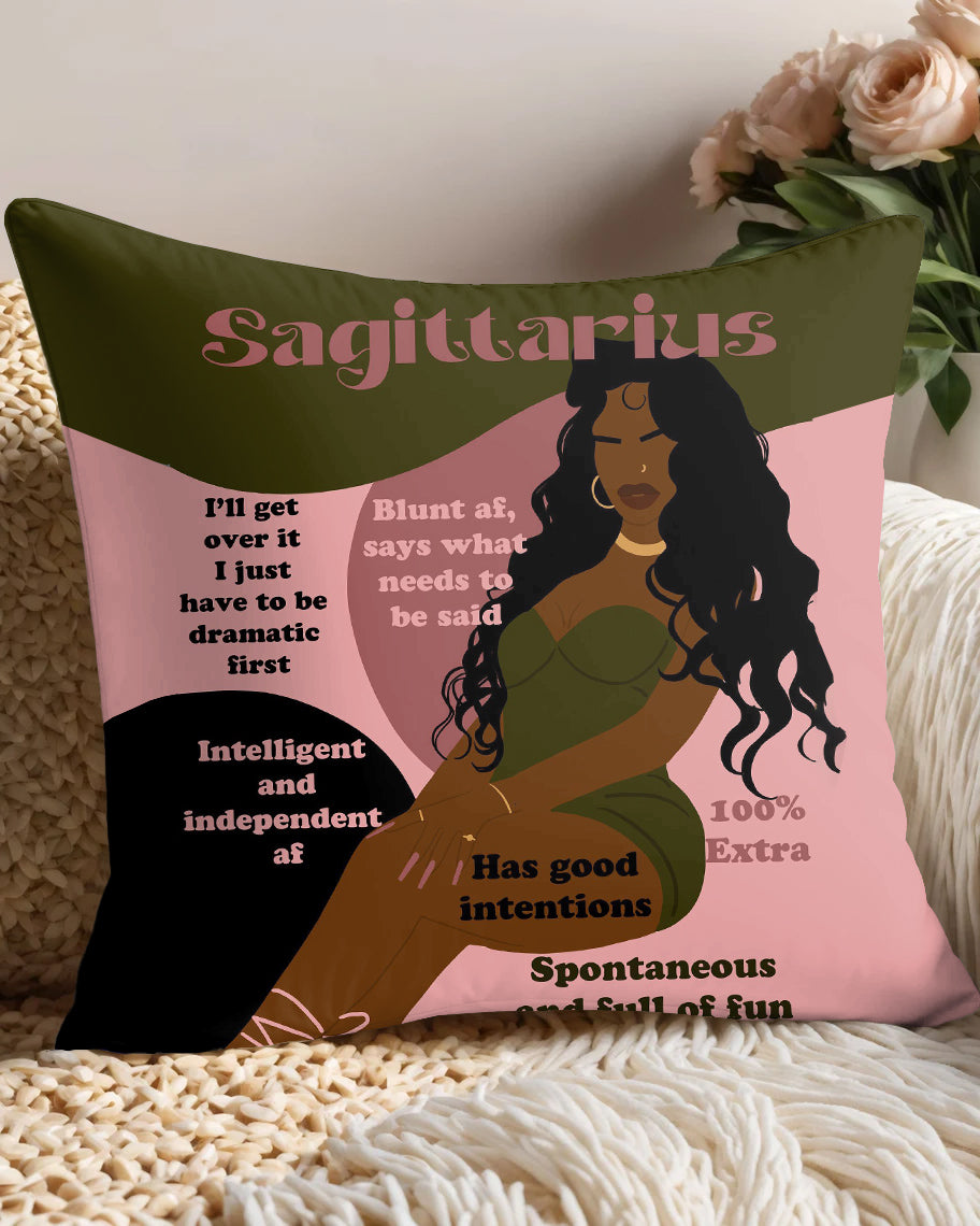 Sagittarius Girly Season Pillowcase