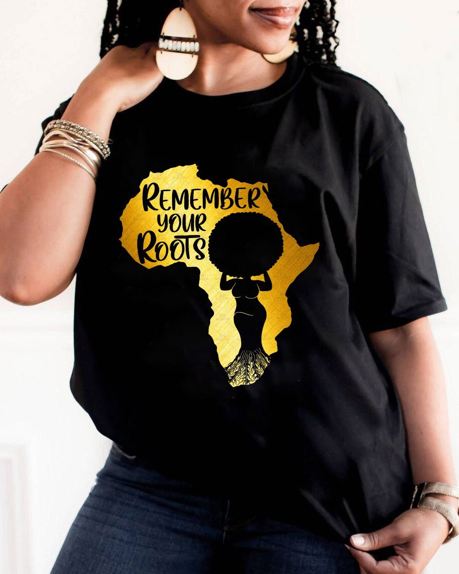 Remember Your Roots Short Sleeve Tshirt