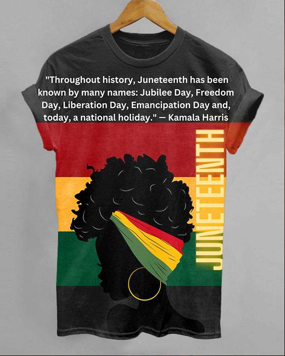 Our Juneteenth Art Unisex Short Sleeve Tshirt