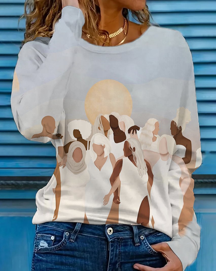 HAPPY INTERNATIONAL WOMENS Long Sleeve T-shirt