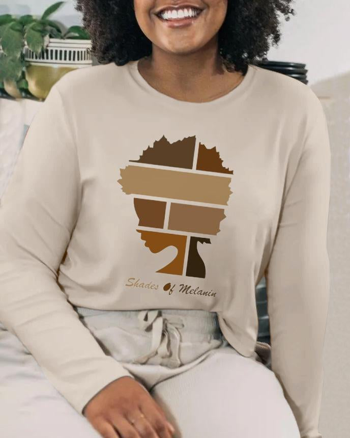 Shades Of Melanin Long Sleeve T-shirt