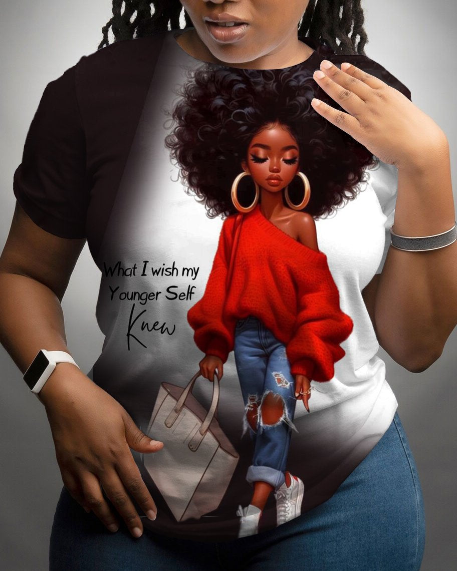 What I Wish My Younger Self Knew Short Sleeve Tshirt