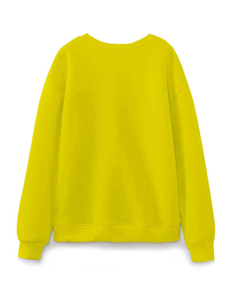 Black AF Have A Nice Day Crewneck Long Sleeve Sweatshirt