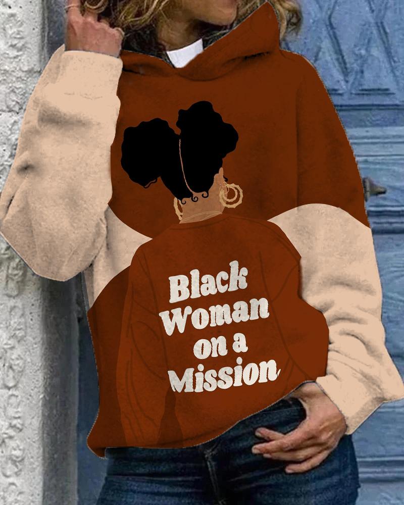 Black Women On A Mission Hoodie