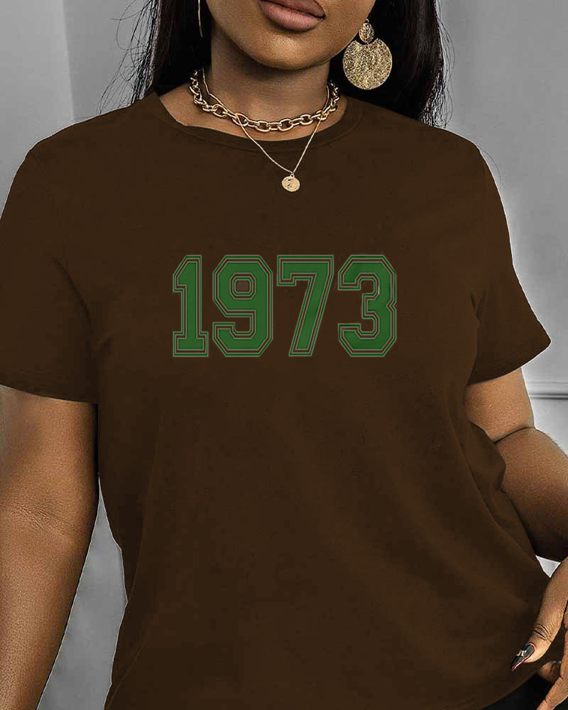 1973 Roe v Wade Crew Neck Cotton T-Shirt
