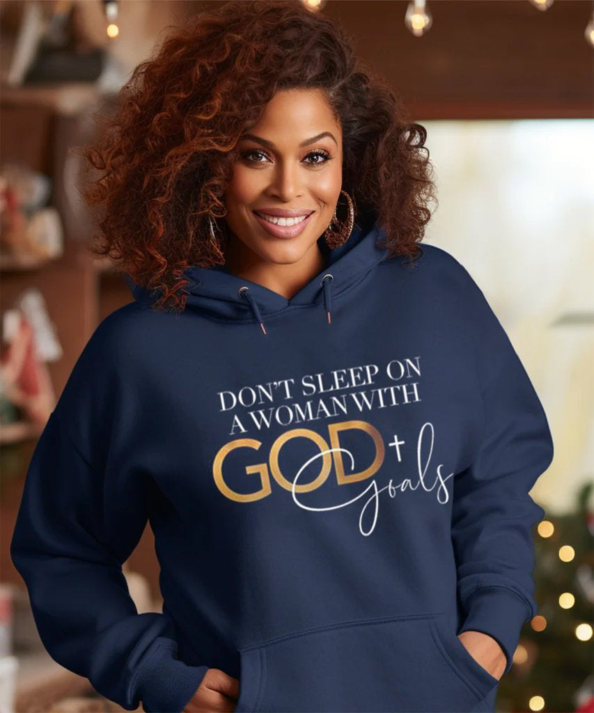 A Women with God Long Sleeves Unisex Hoodie