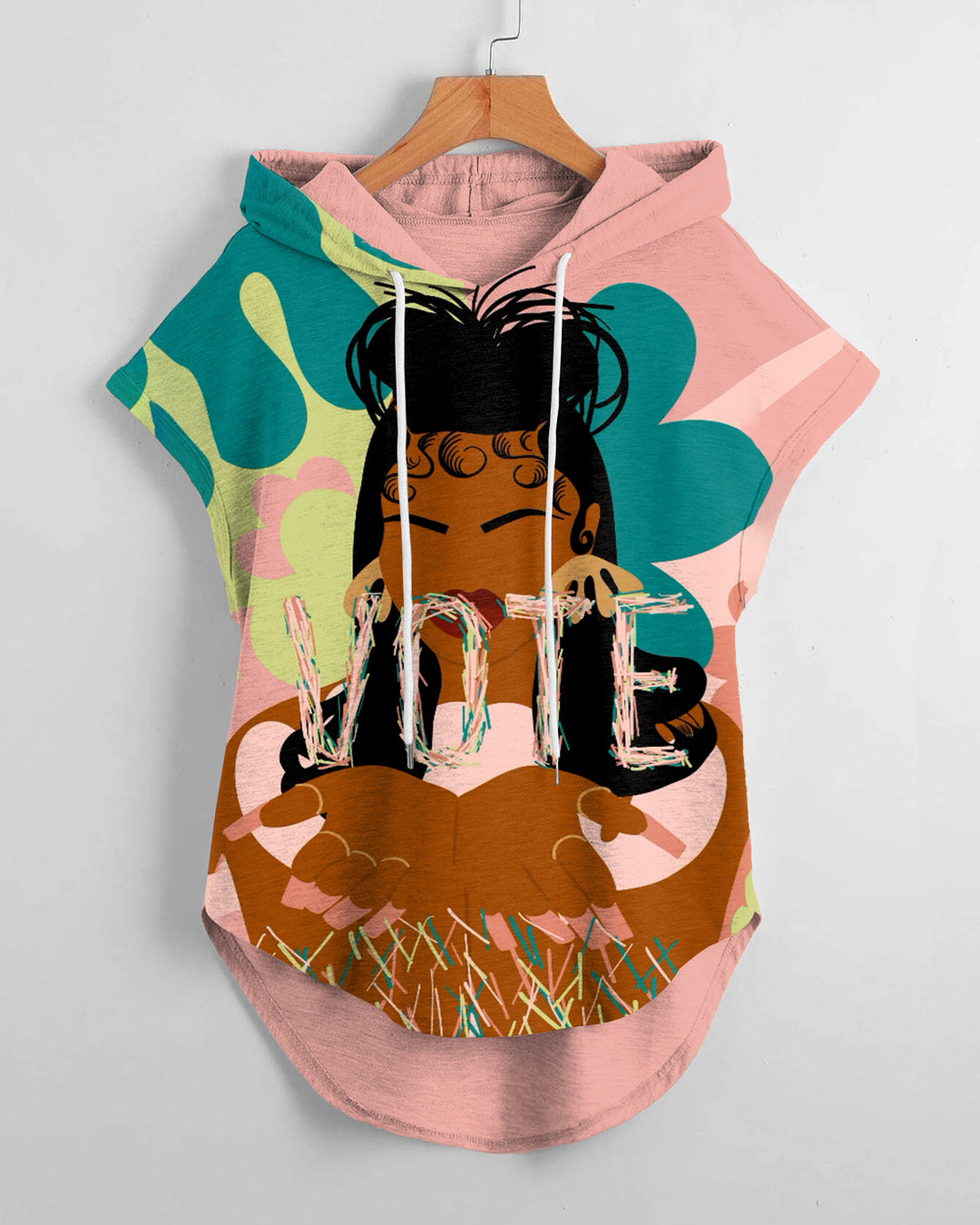 All I Have for Today Drawstring Hooded Tee