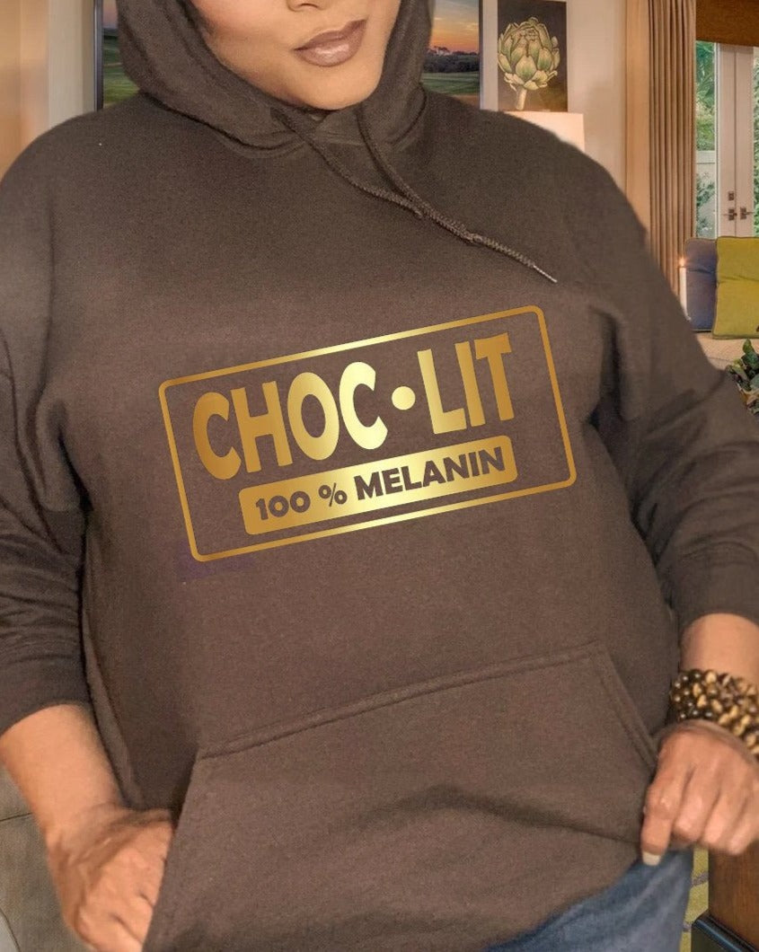 Golden Choc LIT 100% Long Sleeves Hoodie