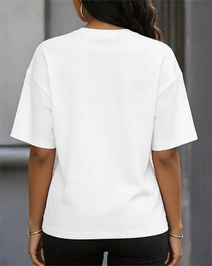 100% Cotton 250 Anniversary Juneteenth Break Free Chain Fist Print Crewneck Short Sleeve Tee