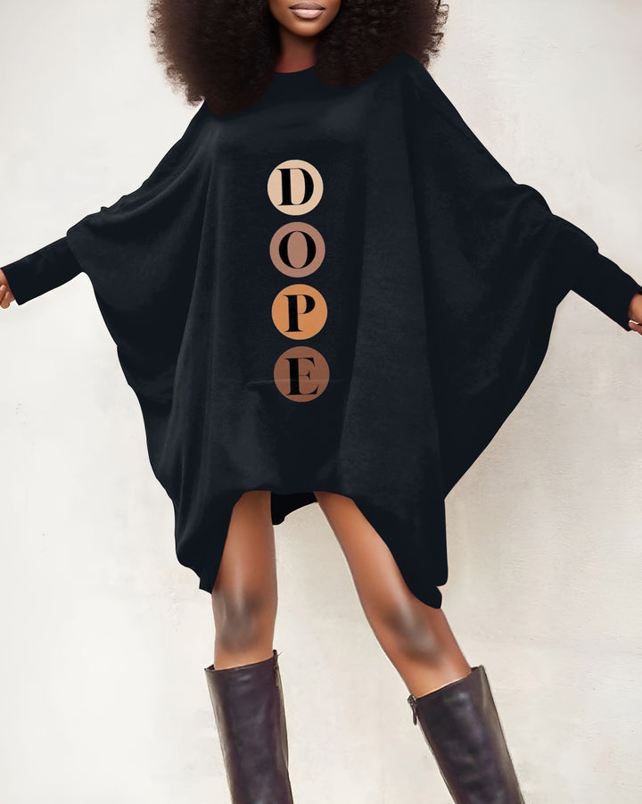 Black Dope Oversized Tunic