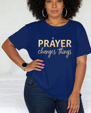 T-shirt-Blue