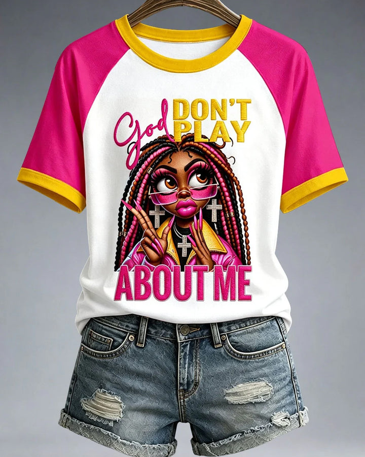 Christian Jesus Crew Neck Short Sleeve Tshirt