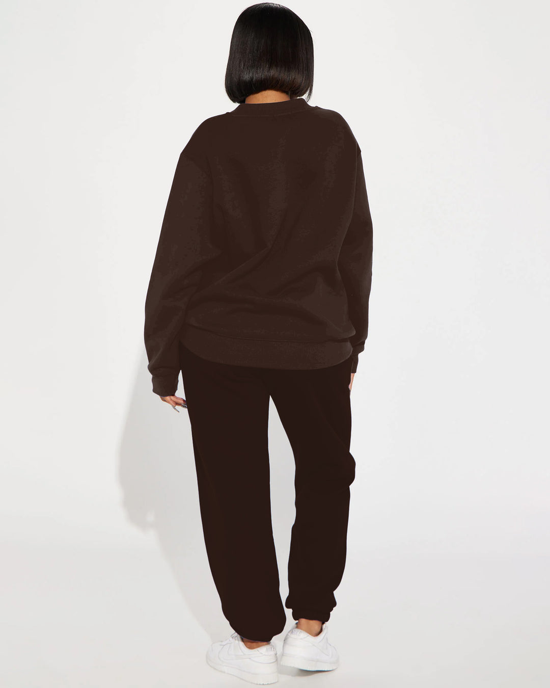 It's Me Season Crew Neck Sweatshirt Two Pieces Set