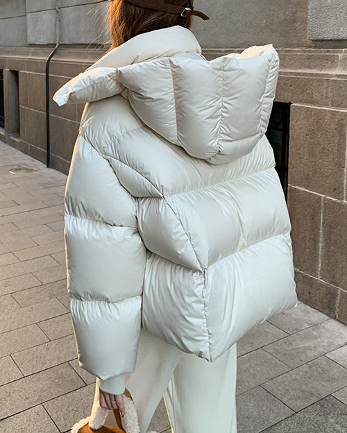 Short Thickened Fashionable Cotton Coat Korean Style Loose Design Sense Cotton Coat Casual Jacket