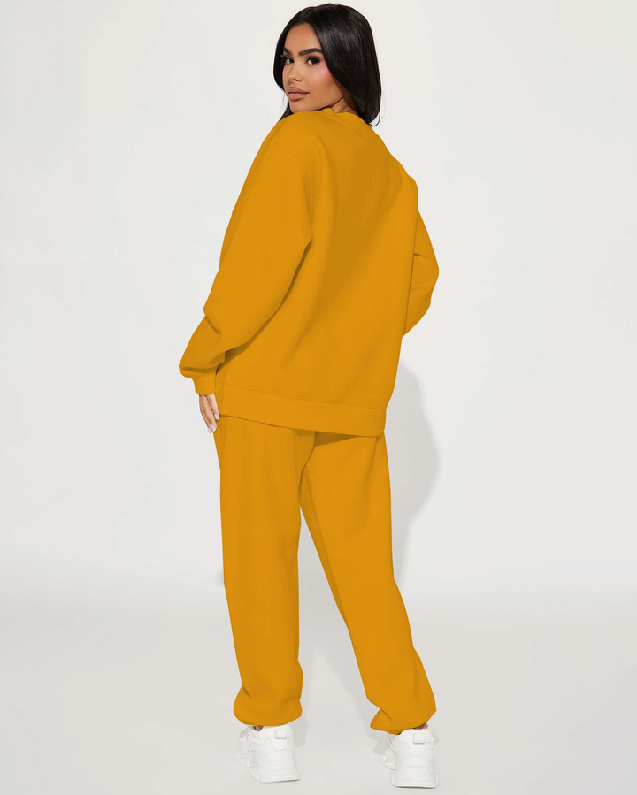 Shhh I'm Only Talking to God Today Crew Neck Sweatshirt Two Pieces Set