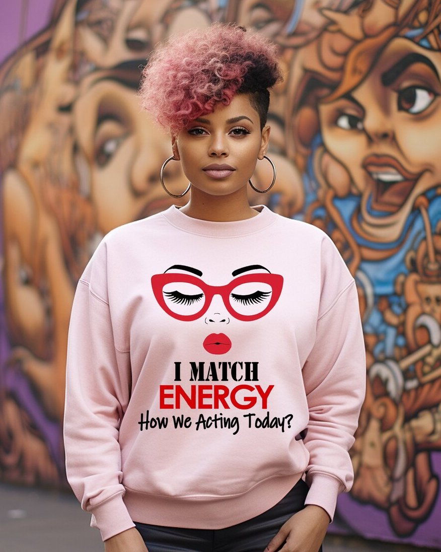 I Match Energy Women's Long Sleeve Sweatshirt