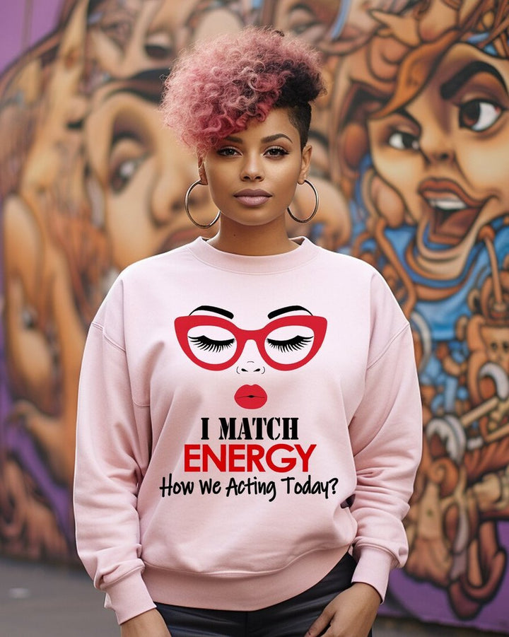 I Match Energy Women's Long Sleeve Sweatshirt