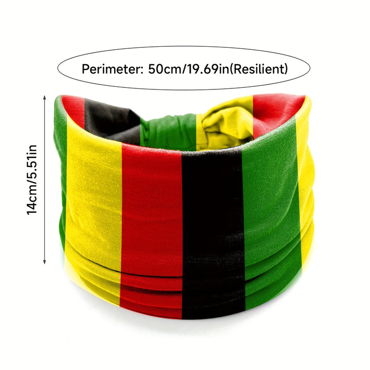 African Printed Boho Headband for Women