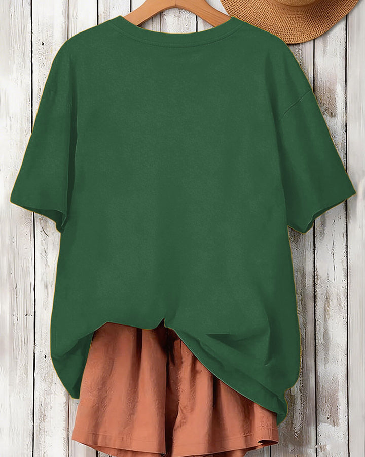 Black Woman Reading Book Art Print Crew Neck Short Sleeve T-Shirt