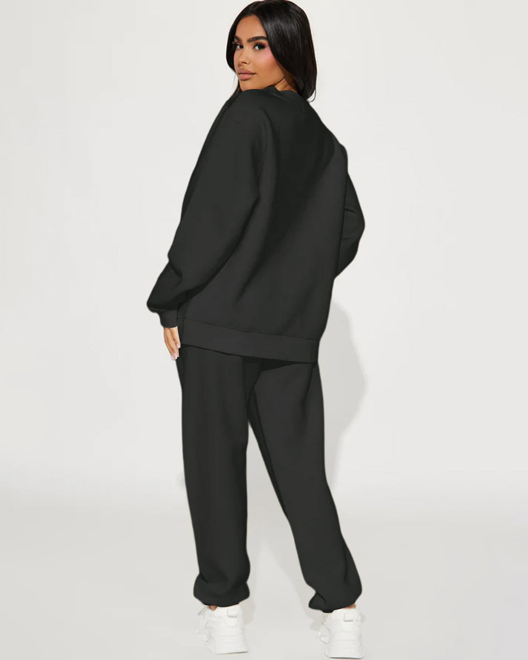 Reggae Music One Love Crew Neck Sweatshirt Two Pieces Set