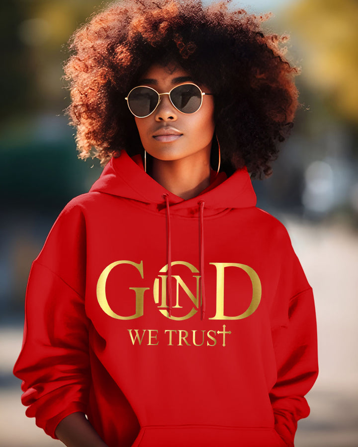 In God We Trust Long Sleeve Hoodies