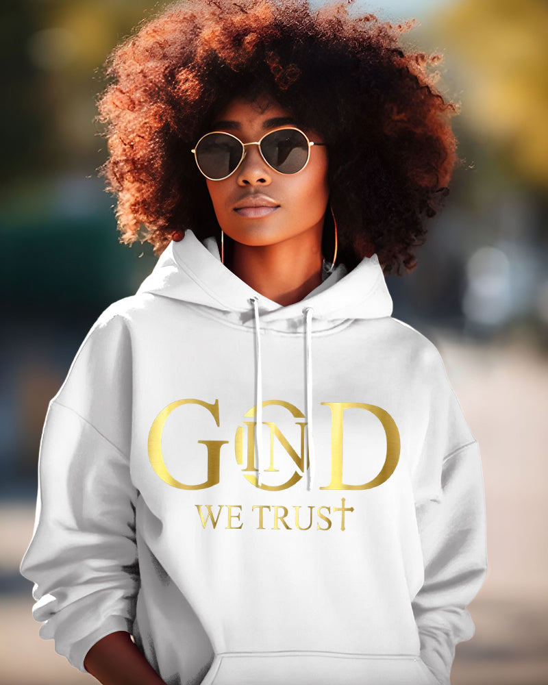 In God We Trust Long Sleeve Hoodies