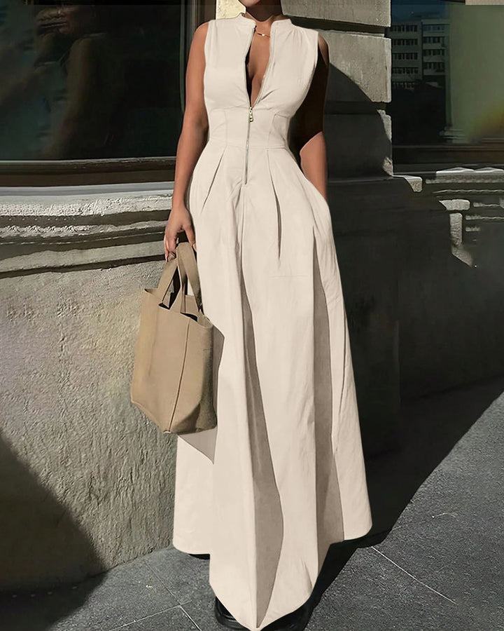 Fashionable Casual Elegant Sleeveless Women Dress
