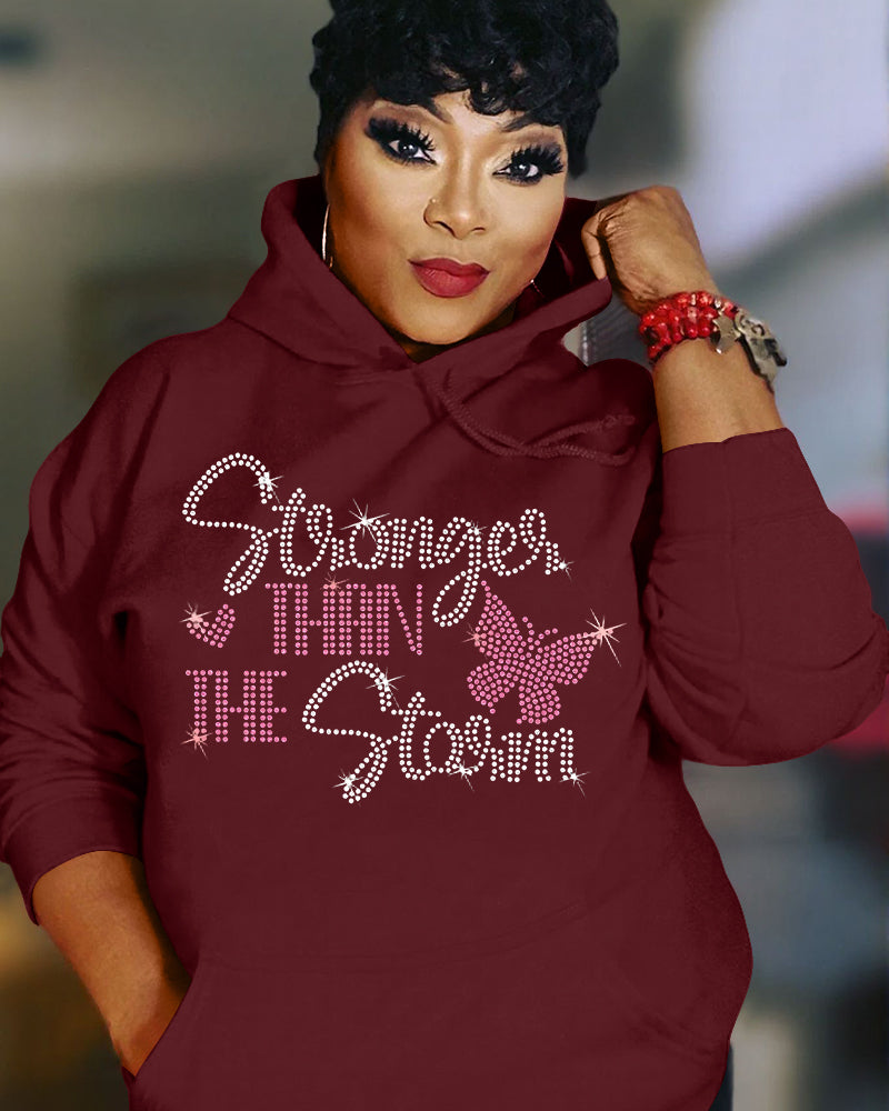 Stronger than the Storm Long Sleeve Hoodies