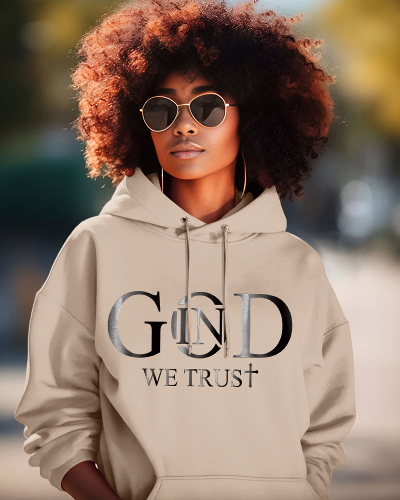 In God We Trust Long Sleeve Hoodies