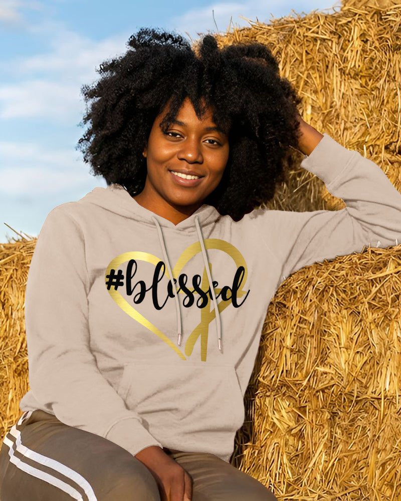 Booked Busy and Blessed Long Sleeve Hoodies