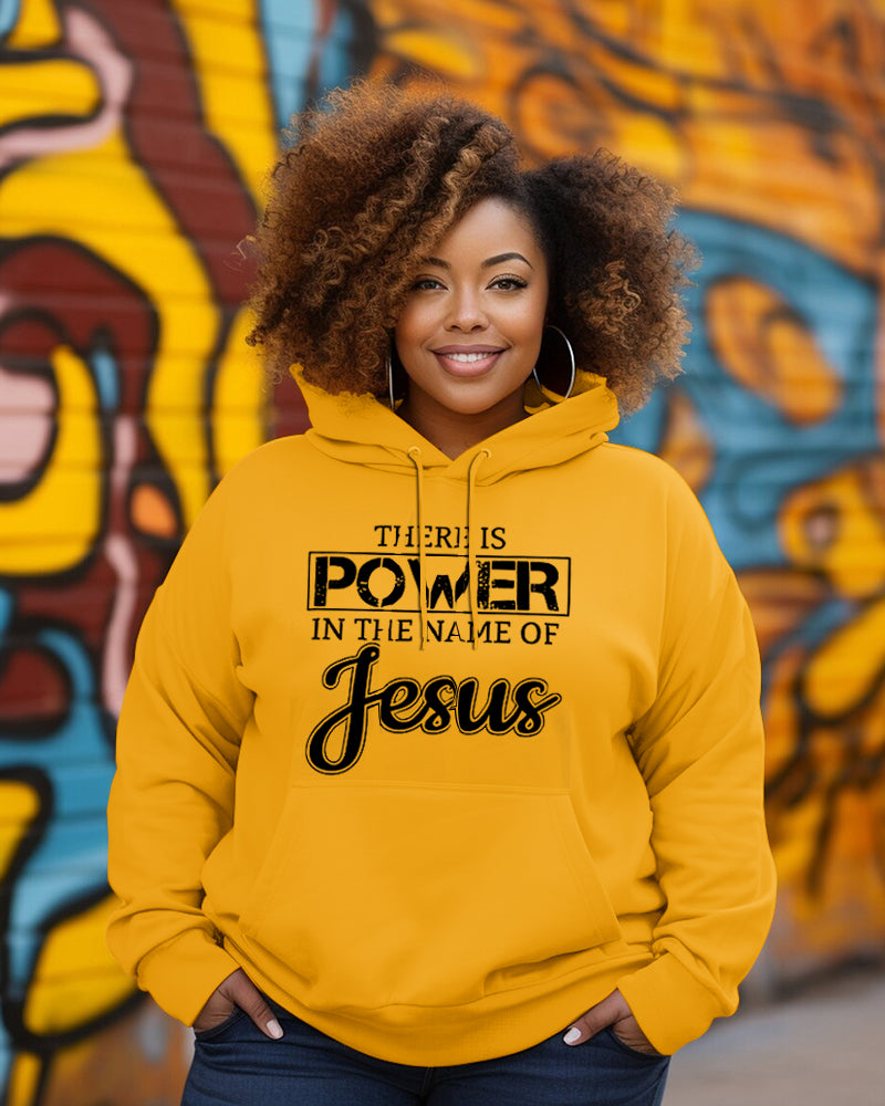 Power In The Name of Jesus Love Long-sleeved Hoodies