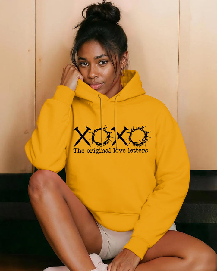 XOXO The Original Love Letters Long Sleeve Hoodies