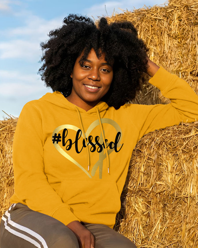 Booked Busy and Blessed Long Sleeve Hoodies