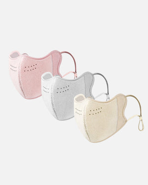 Pink + Light Gray + Cream White