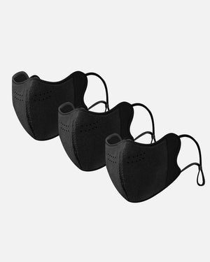 Three black