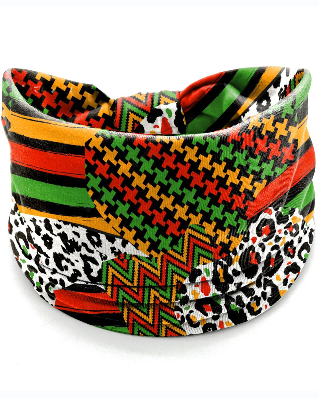 African Printed Boho Headband for Women