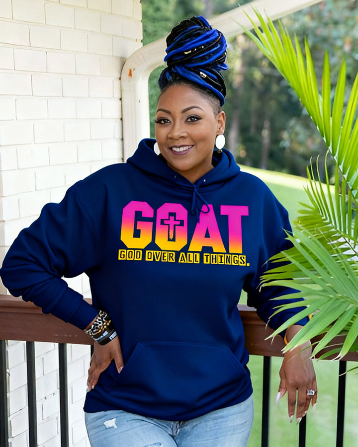God Over All Things Long Sleeve Hoodies