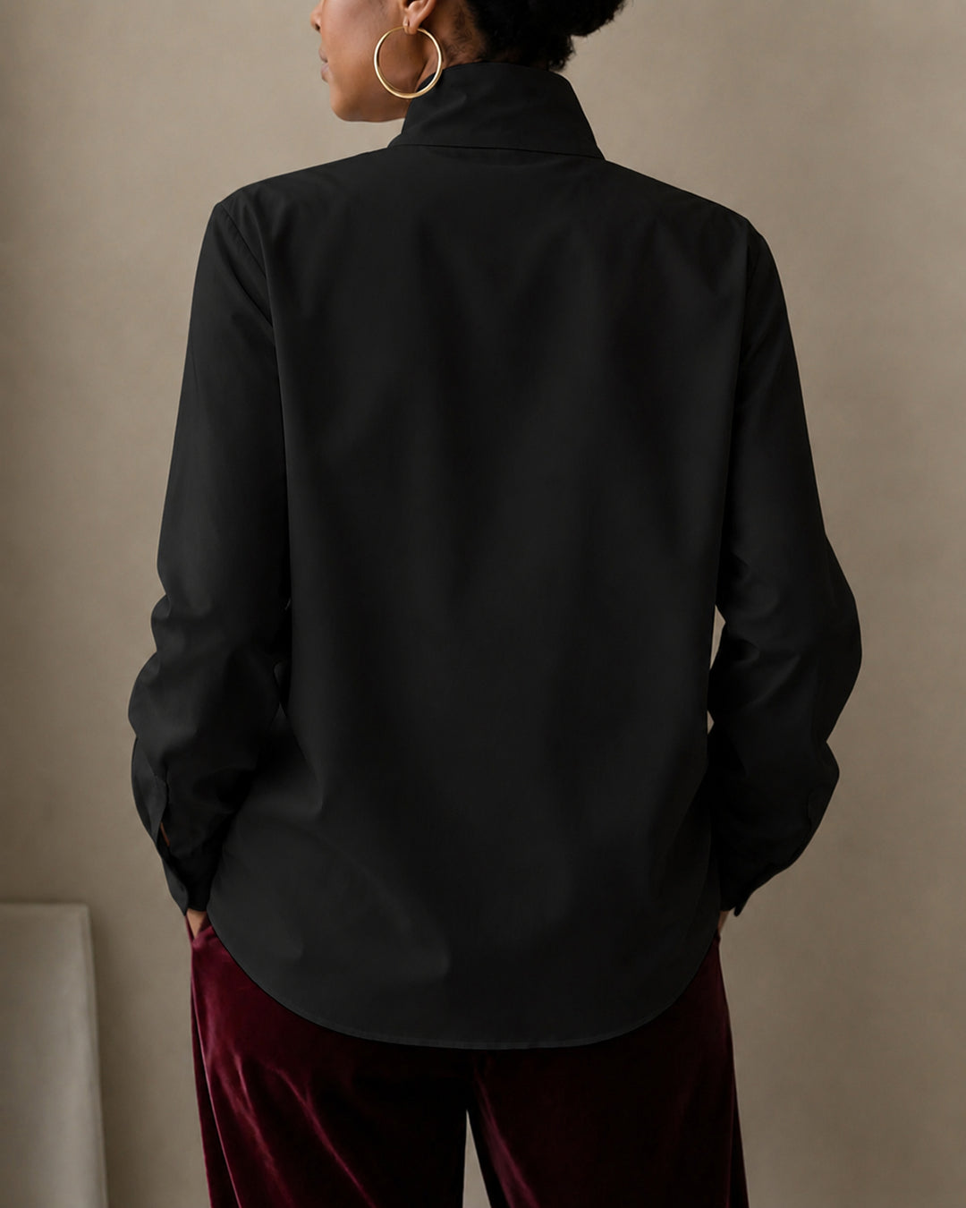 Inspired Designer Oversize Tops Shirt Blouse