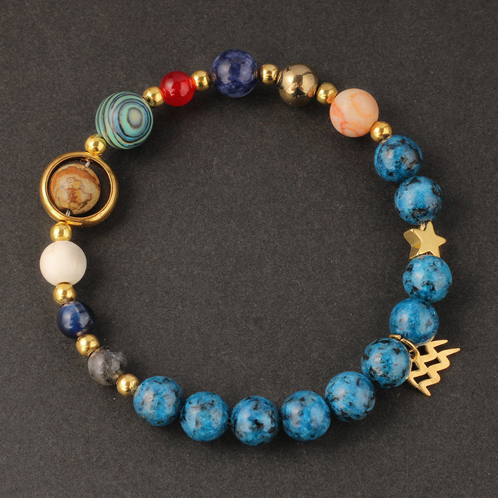 Planet 12 Constellation Logo Unisex Bracelet