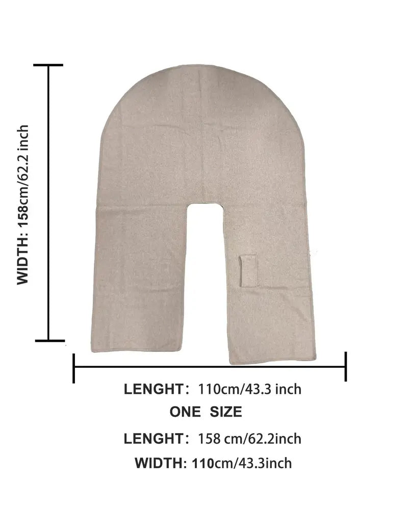 Women's Wrap Poncho Cross Front Knit Cloak Cape Shawl