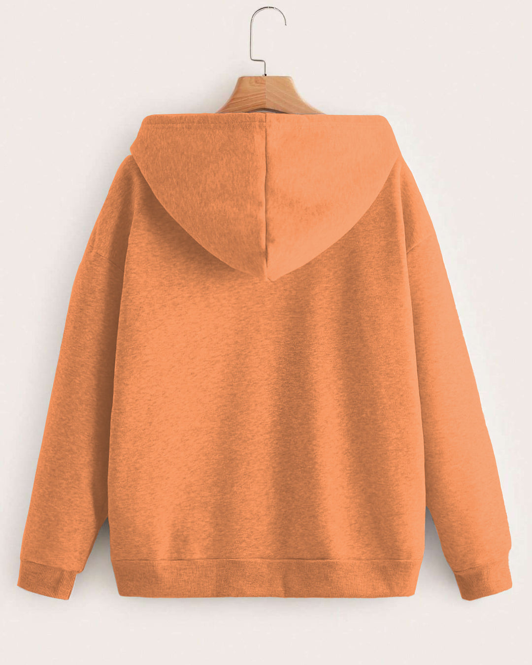 Curly Hair Girl Long-sleeved Hoodie