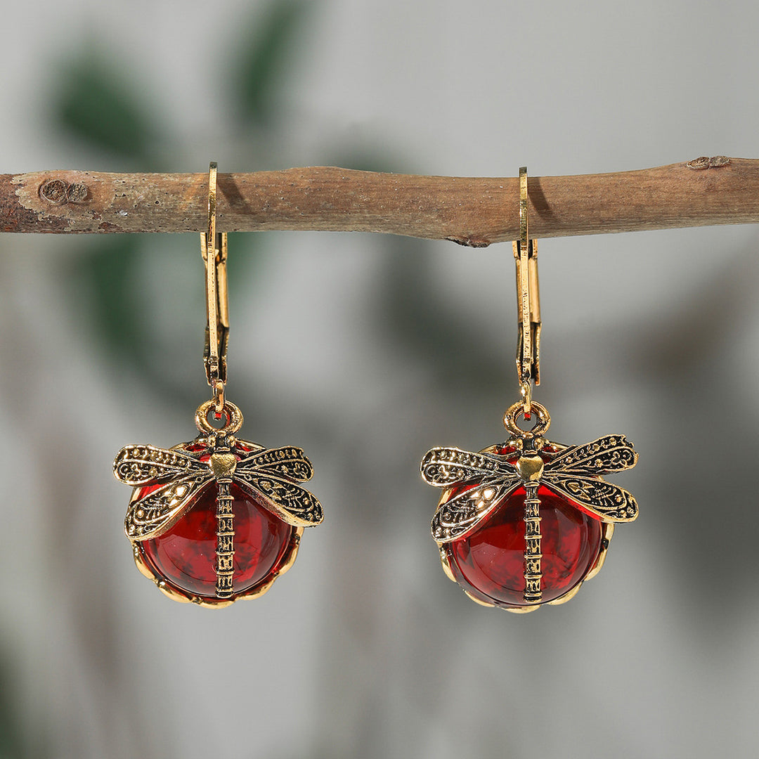Bohemian Dragonfly Earrings
