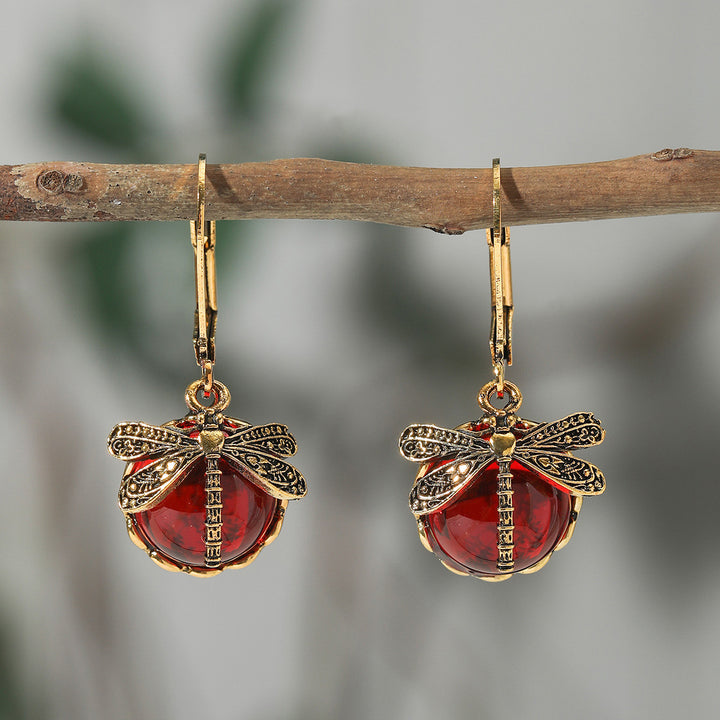 Bohemian Dragonfly Earrings